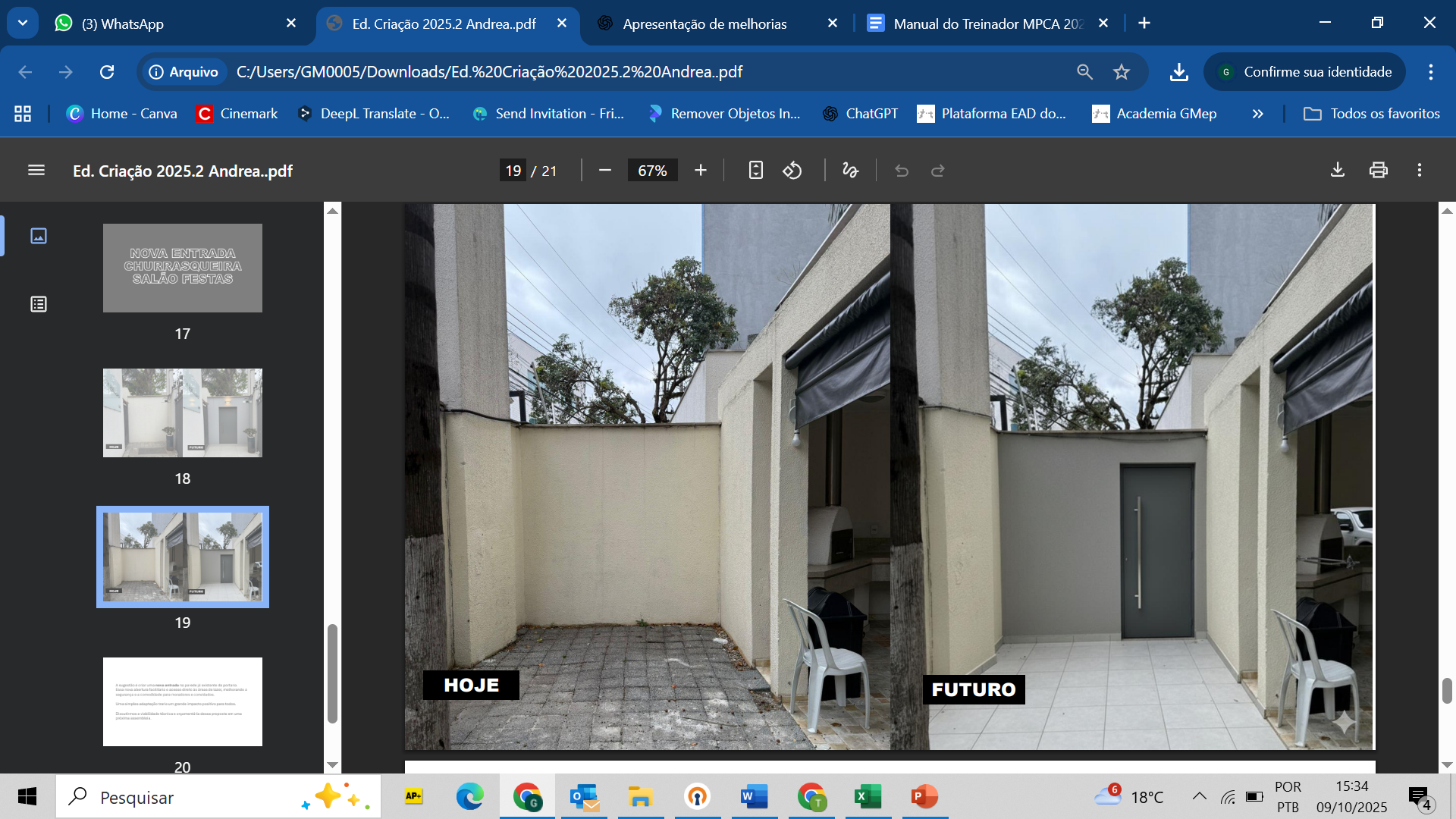Recepção Acolhedora: Segunda Passagem de Entrada, Novos Portões e Entrada de Serviço — foto 6
